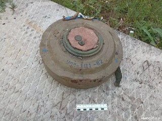 В Белорецке найдена учебная противотанковая мина среди мусора